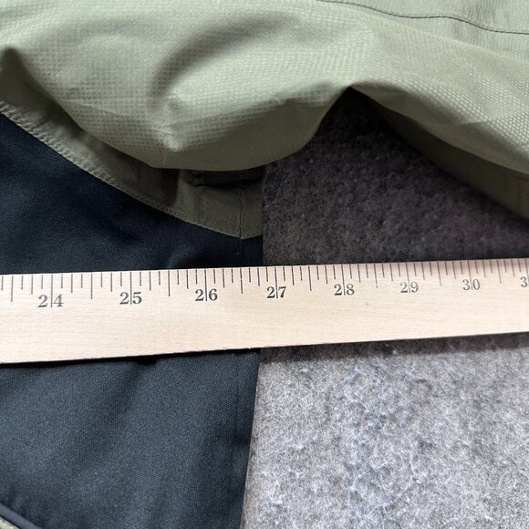 FootJoy DryJoys 1/2 Zip Pullover Windbreaker Jacket Men L Green Diamond Run - Picture 12 of 15